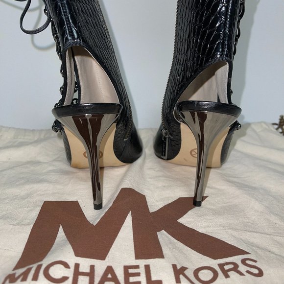 MICHAEL KORS (NEW!) leather heels - Picture 8 of 10